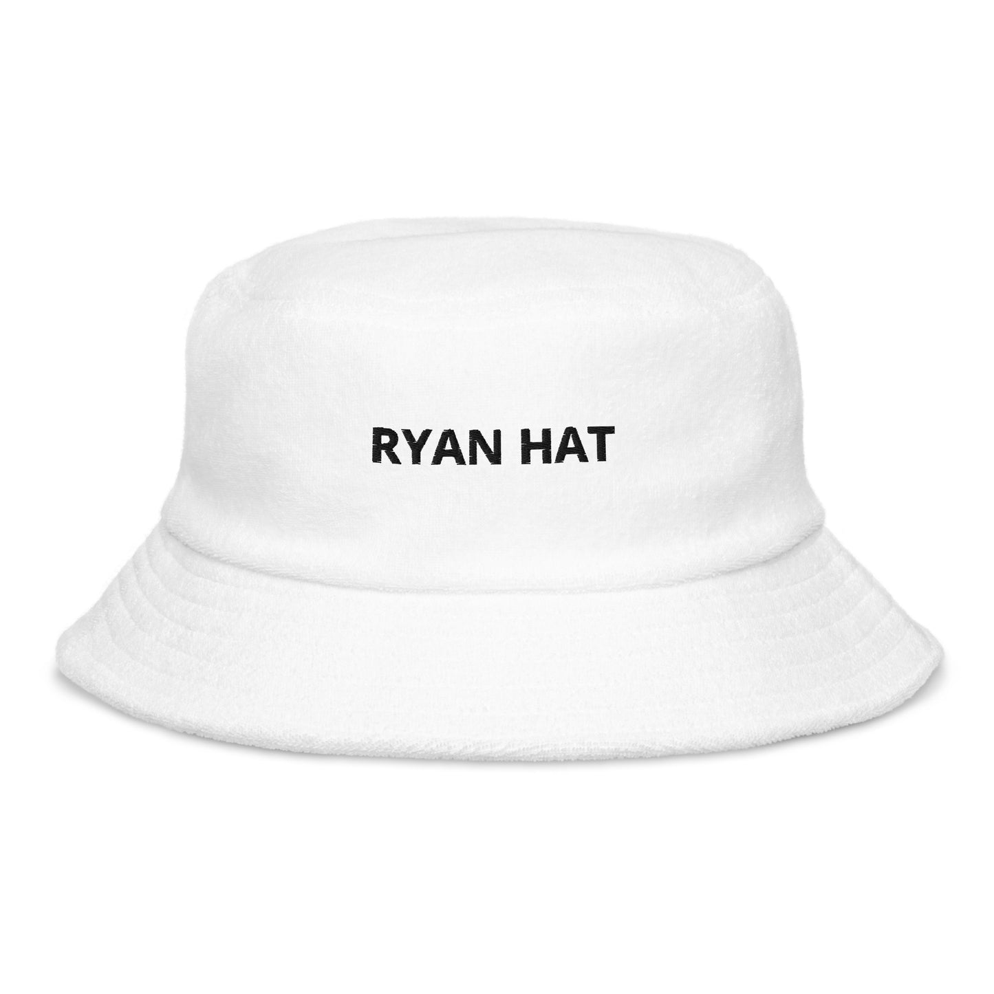Unstructured terry cloth ryan hat