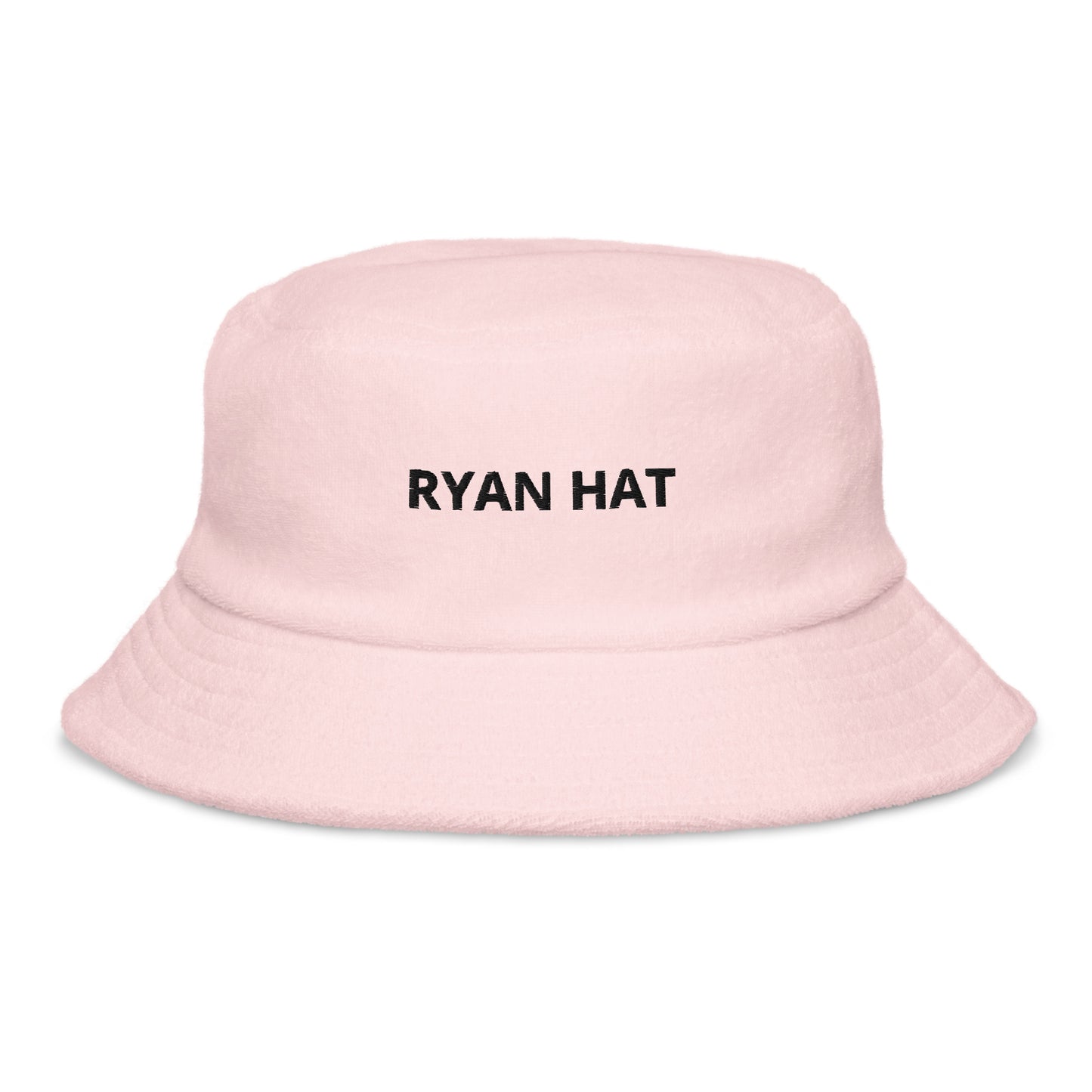 Unstructured terry cloth ryan hat