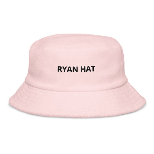 Unstructured terry cloth ryan hat