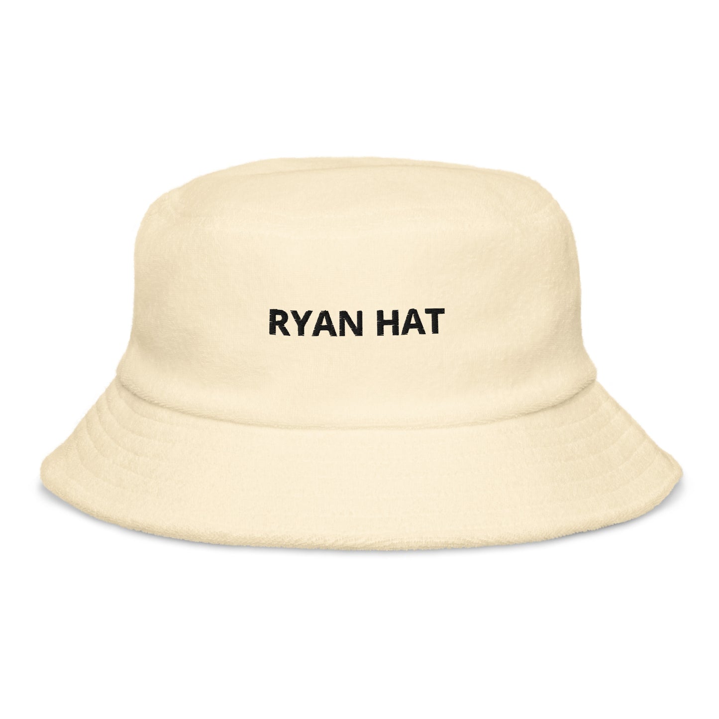 Unstructured terry cloth ryan hat